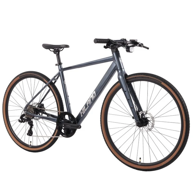 JOYKIE 700C 36V 10Ah Lithium Battery Electric City Bike 9 Speed Aluminum Alloy Frame Hydraulic Disc Brake Electric Bicycle