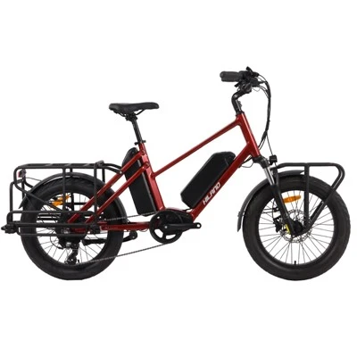 20 "Alaşımlı Kargo E Bisiklet 48V 500W Arka Motor 720Wh Pil 20" × 3.0 "Lastik Hidrolik Frenler 460mm Çerçeve