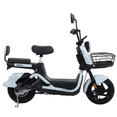 Joykie Elektrikli Bisiklet 60V 20AH 40km/s 60km Aralık Kompakt boyut 74kg Ön sepet çift koltukları ile şık tasarım 600W Güç Davul Frenleri